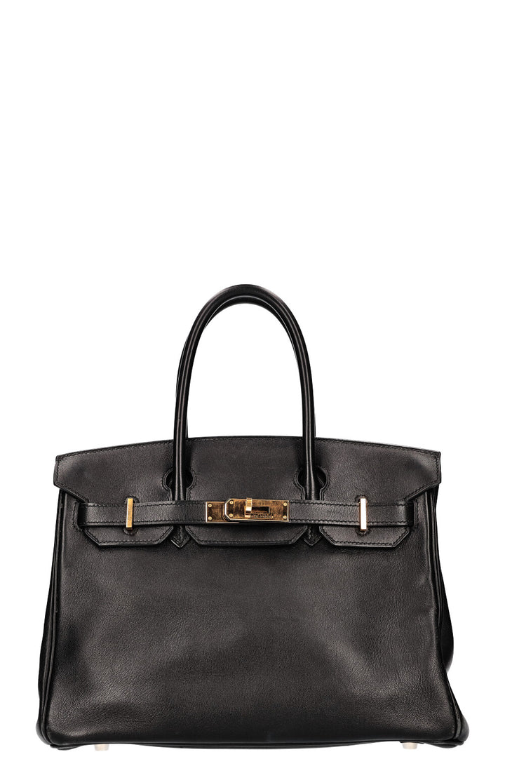 HERMÈS Birkin 30 Swift Black