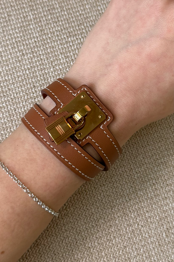 HERMÈS O'Kelly Double Tour Gold