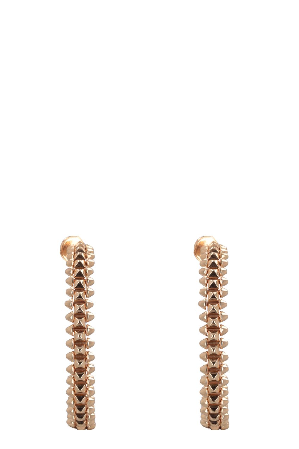 CARTIER Clash De Cartier Hoop Earrings Rose Gold