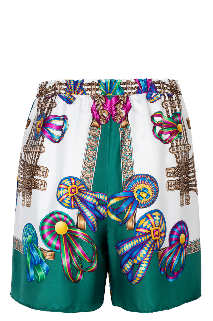 REAWAKE ATELIER Hermès Shorts Les Rubans Du Cheval