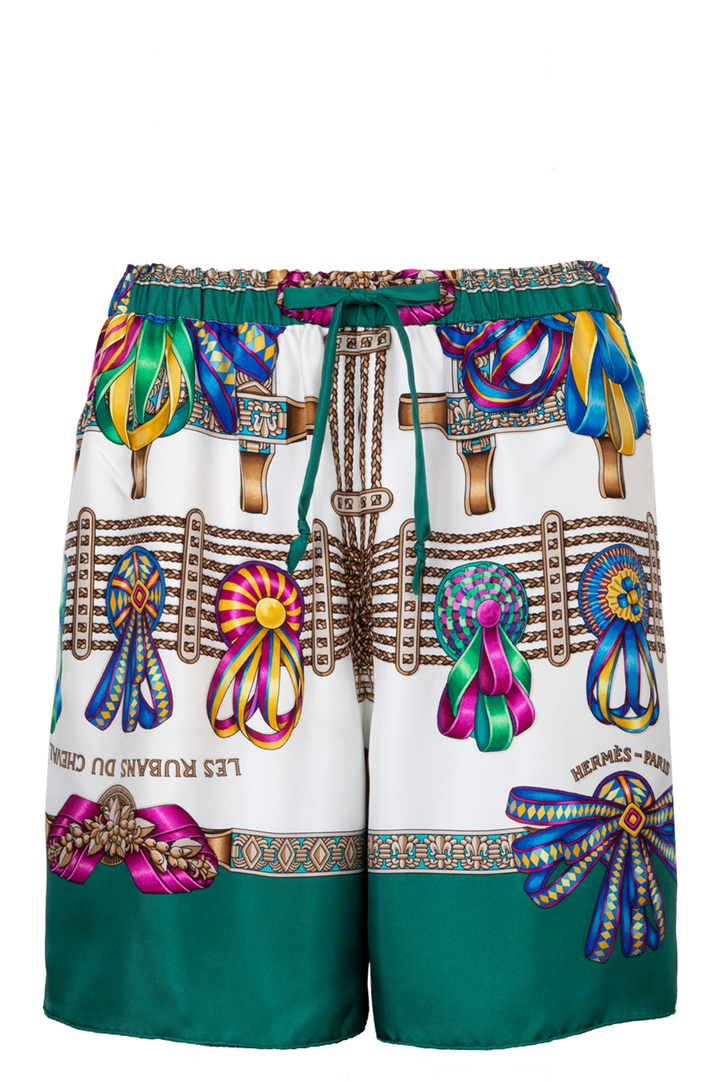 REAWAKE ATELIER Hermès Shorts Les Rubans Du Cheval