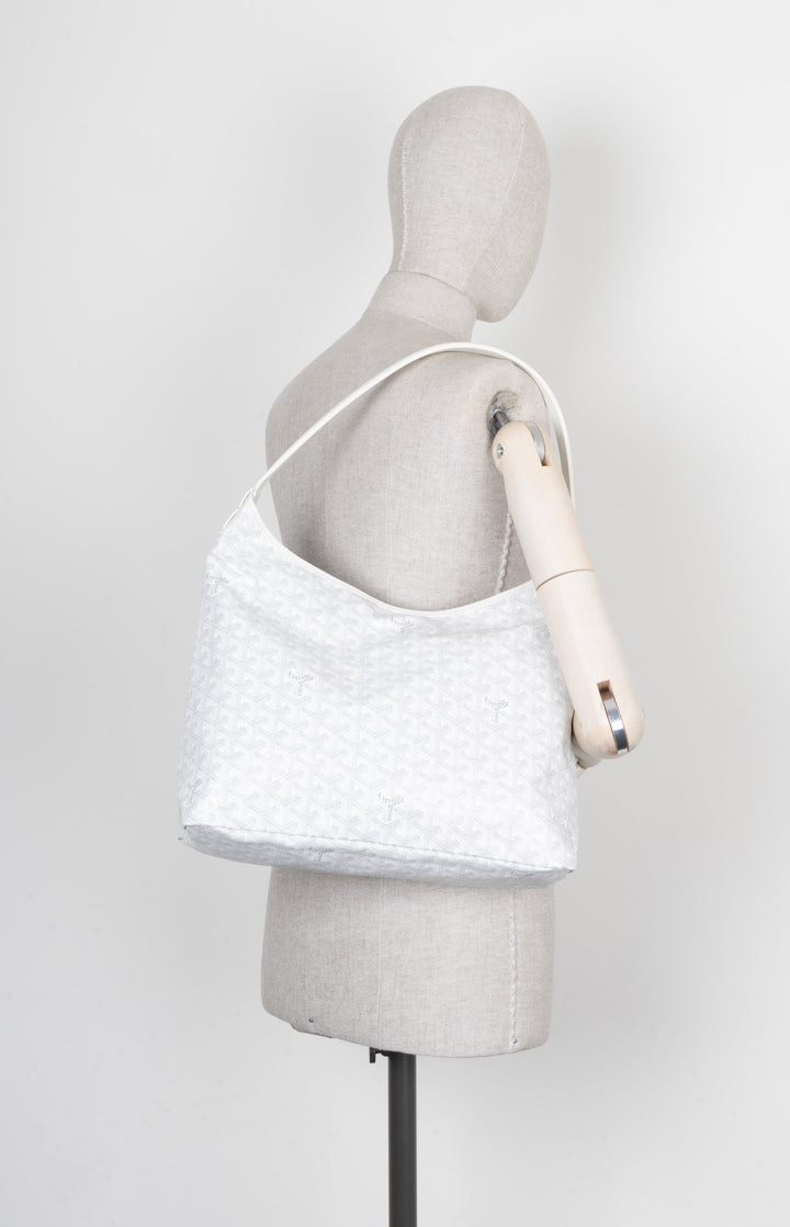 GOYARD Sac Hobo Goyardine 2022 Blanc