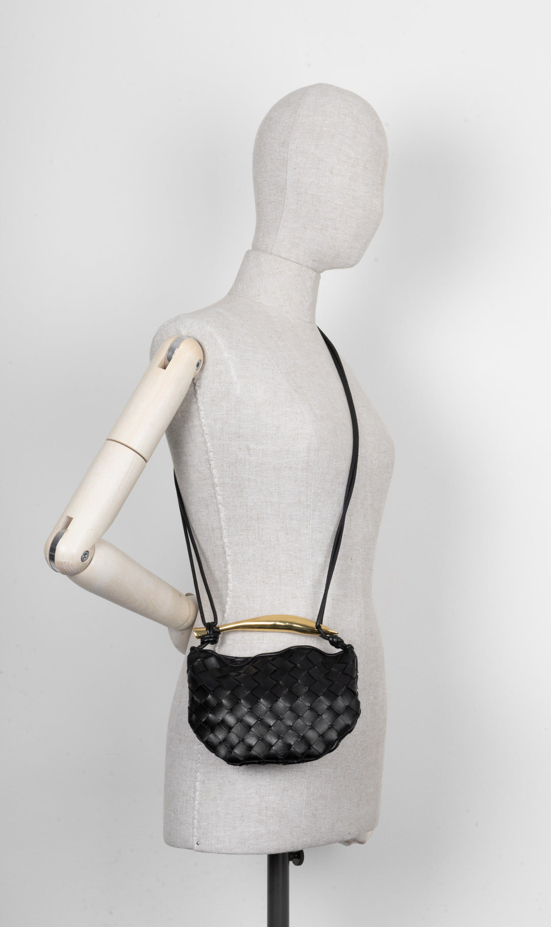 BOTTEGA VENETA Mini Sardine Intrecciato Crossbody Bag