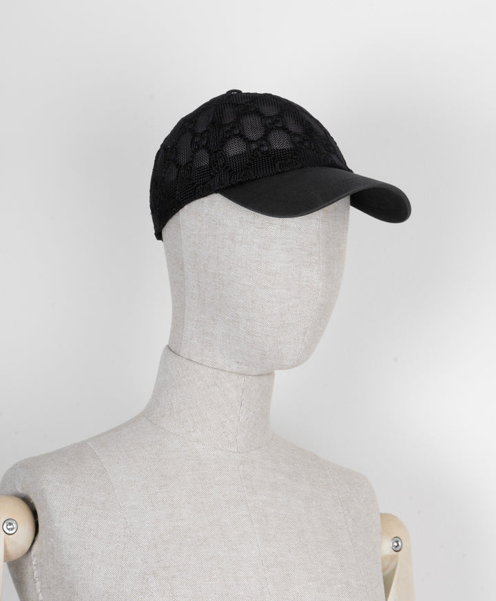 Casquette GUCCI Supreme GG Mesh Noir