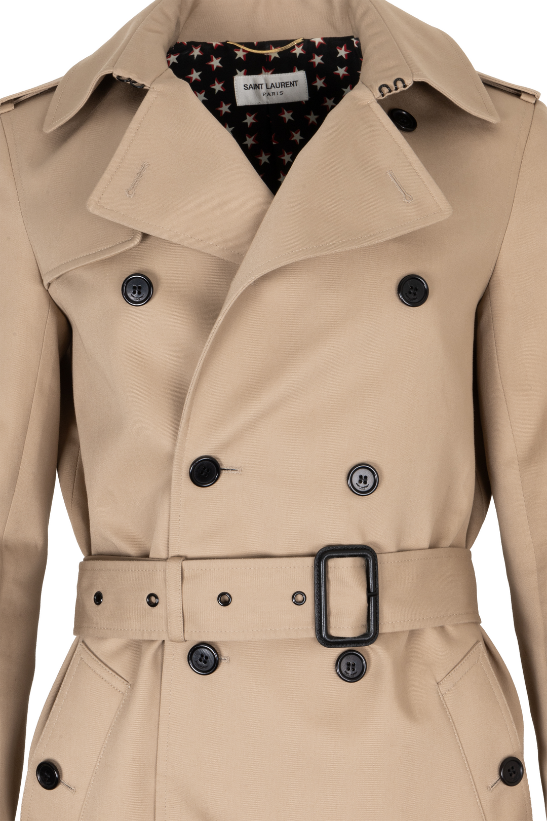 SAINT LAURENT Trench Beige