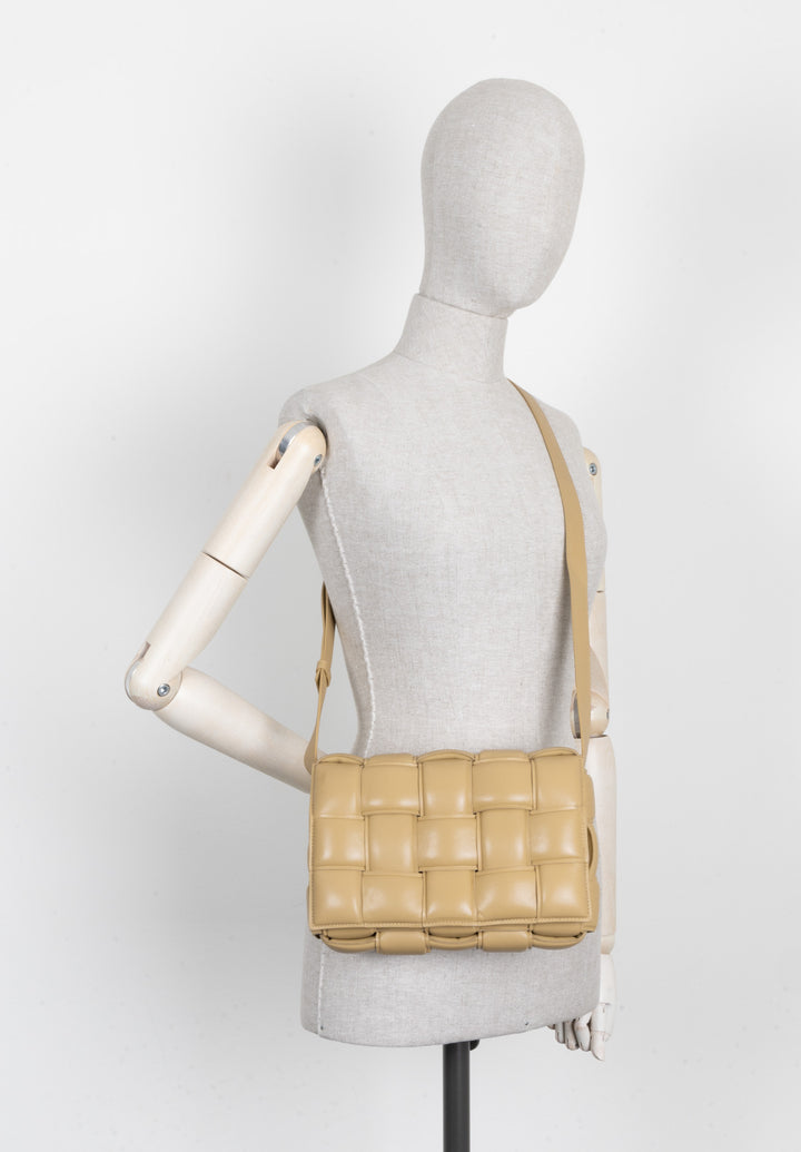 BOTTEGA VENETA Padded Cassette Bag Beige