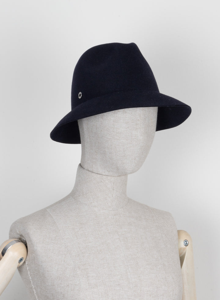 LORO PIANA My Journey Hat Cashmere Navy