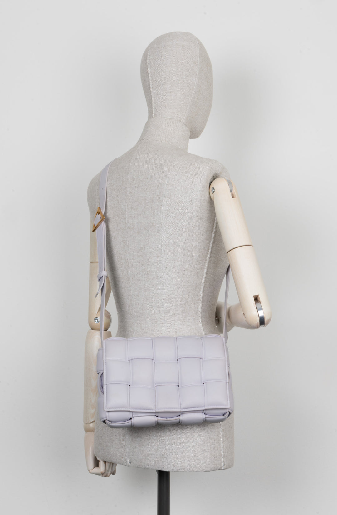 BOTTEGA VENETA Padded Casette Bag Lavender