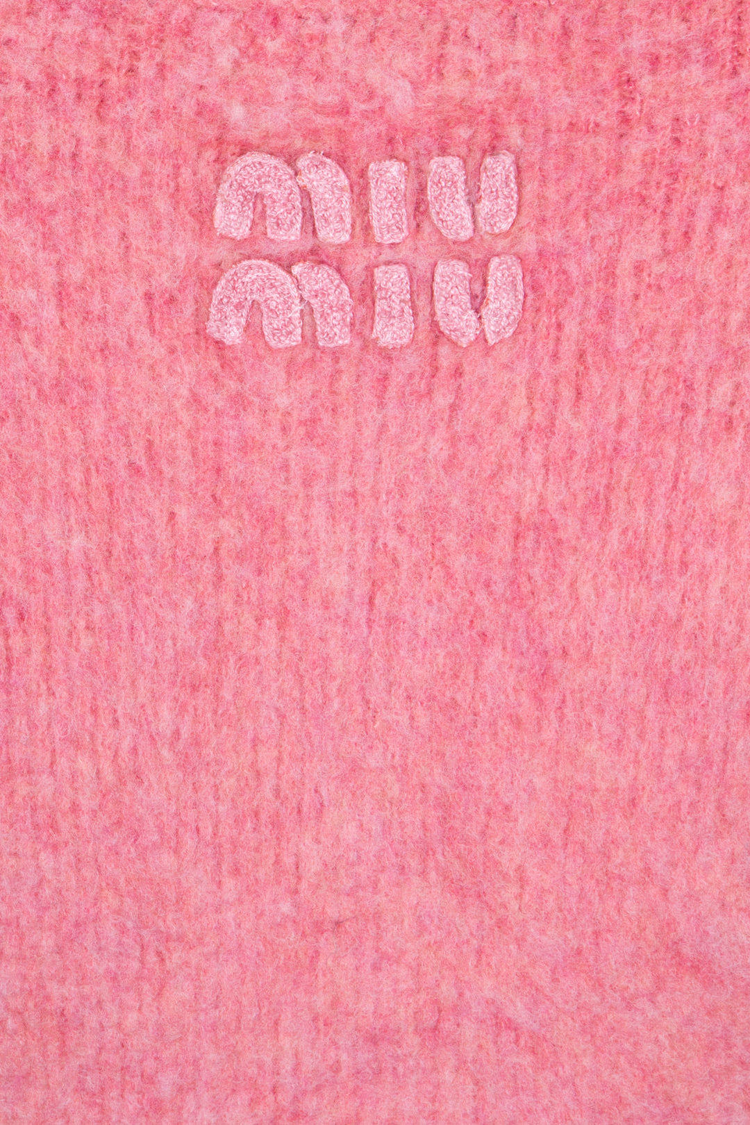 MIU MIU Cropped Knit Pink 2022