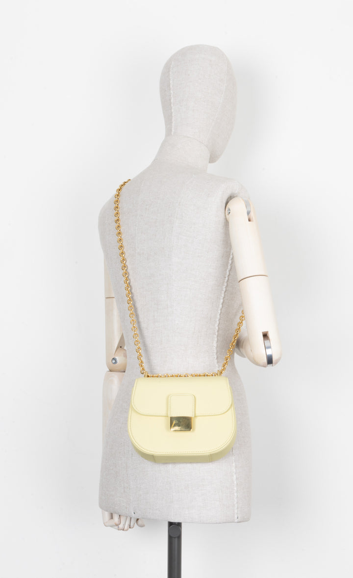 BOTTEGA VENETA Mini Desiree Bag Leather Yellow