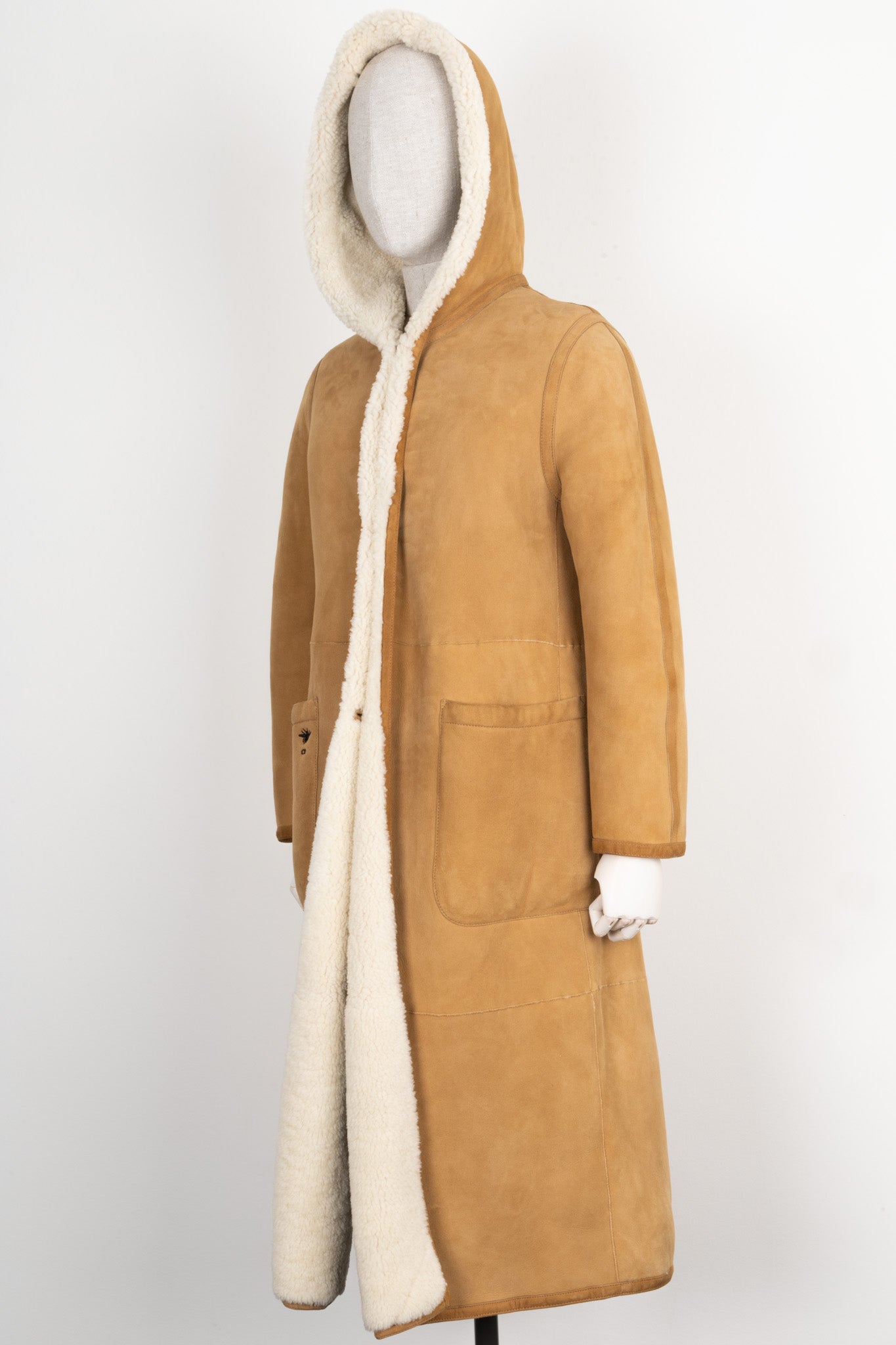 Christian dior hot sale shearling coat