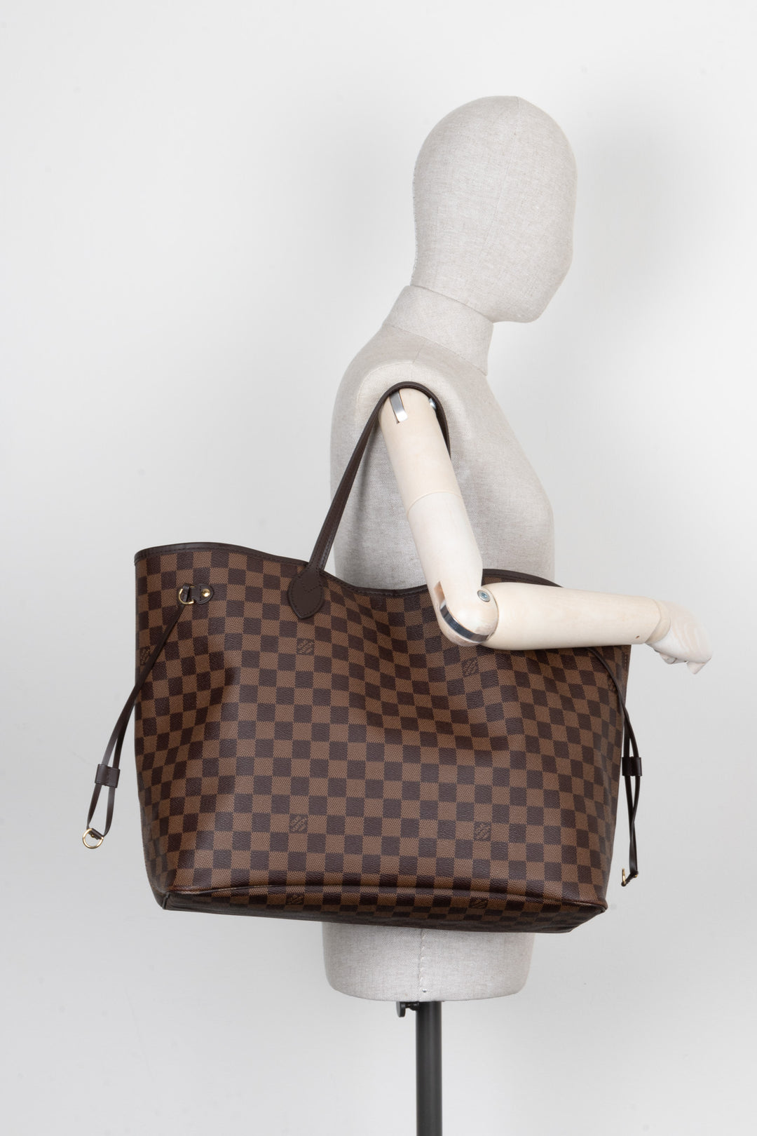 LOUIS VUITTON Neverfull GM Damier Ebene