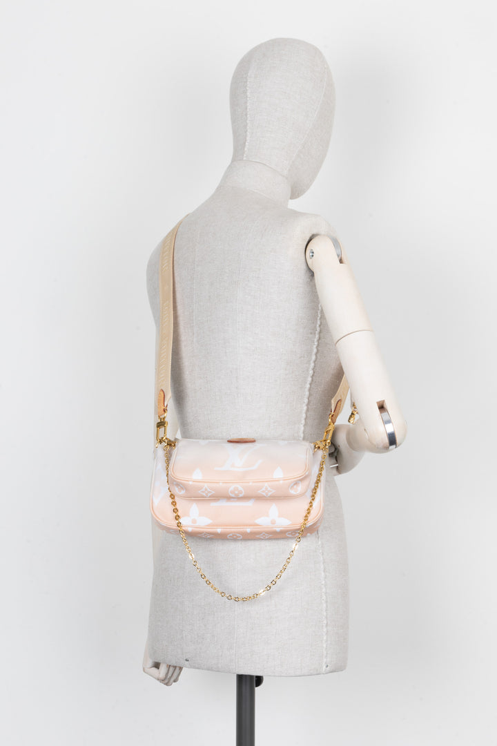 LOUIS VUITTON Multi Pochette ByThePool Crossbody Bag Pastel Pink