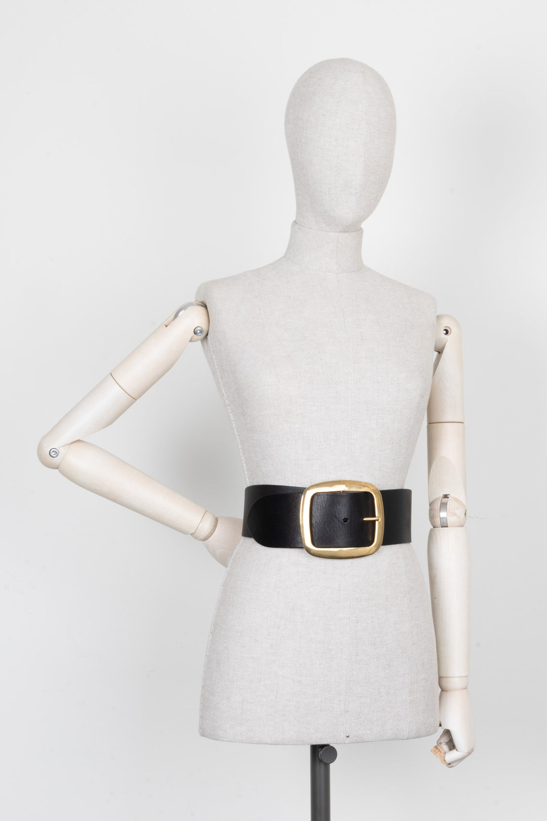 CELINE Big Buckle Belt Black