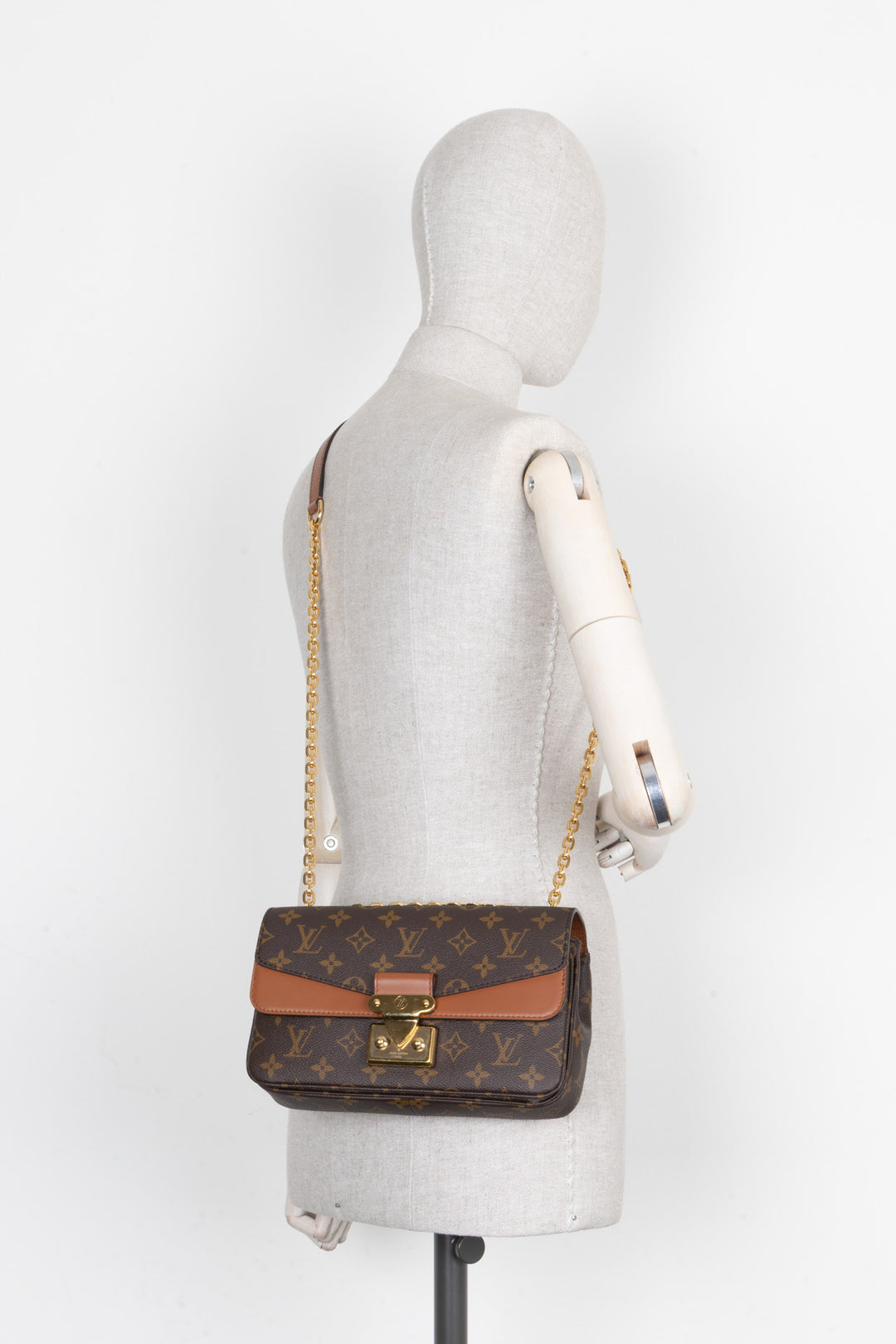 LOUIS VUITTON Marceau Bag MNG Caramel