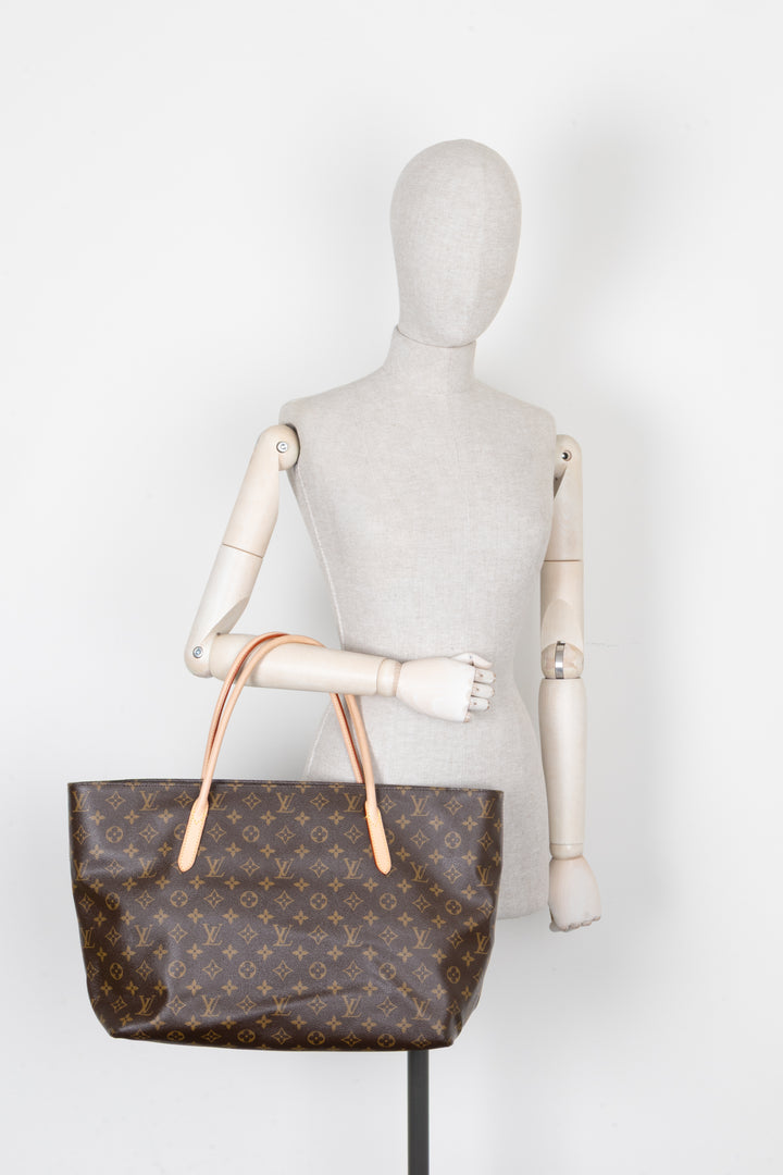 LOUIS VUITTON Raspail GM Tote Bag MNG Canvas