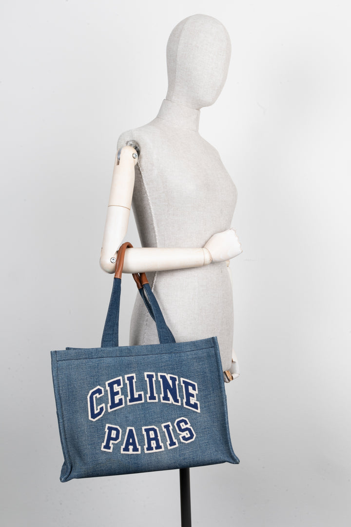 CELINE Tote Bag Denim