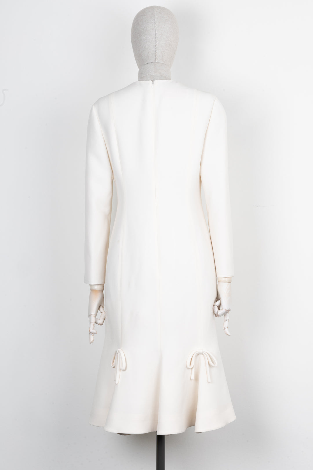 VALENTINO Bow Dress Off-White