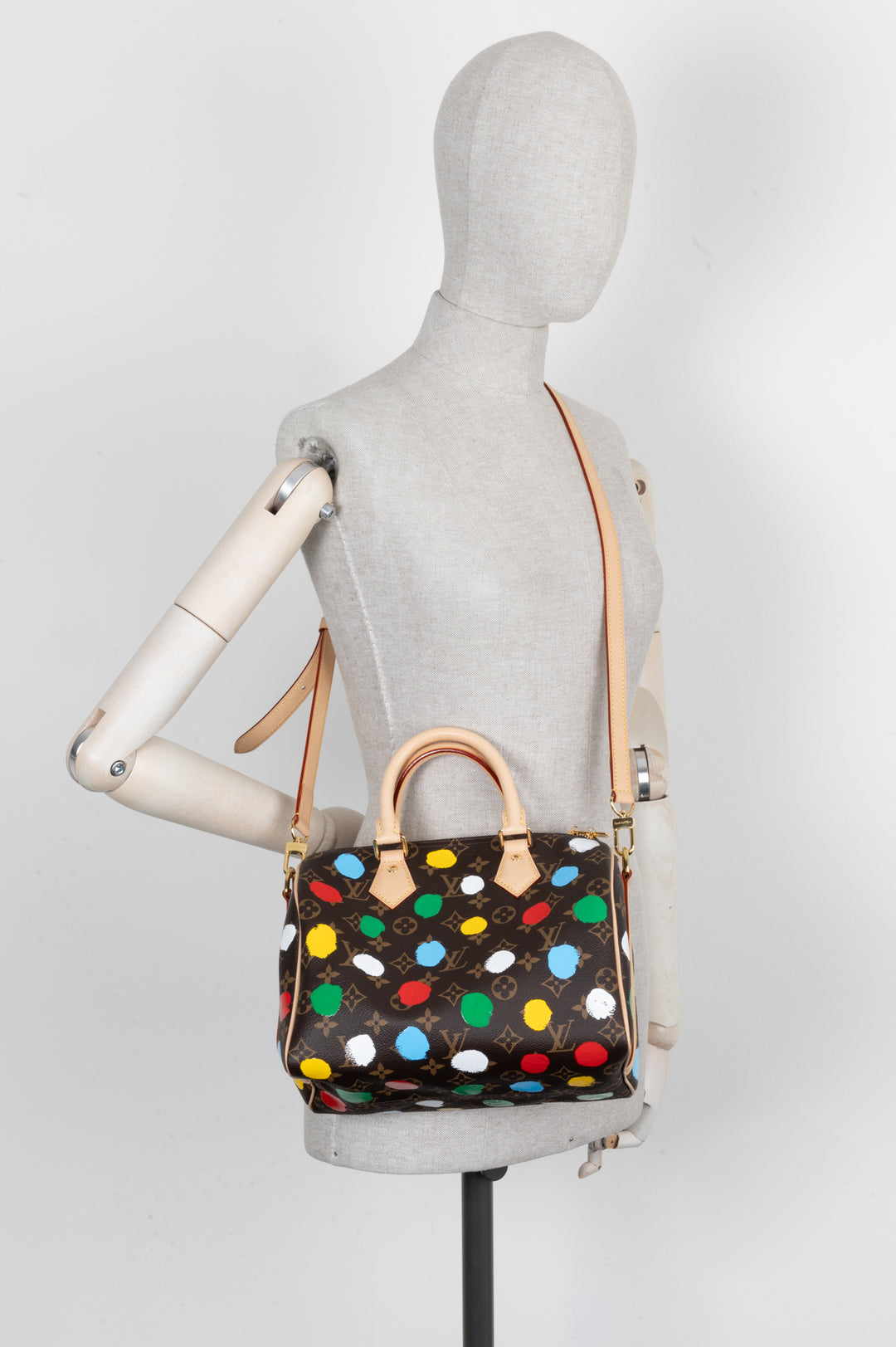 LOUIS VUITTON x Yayoi Kusama Speedy 25 Crossbody Bag