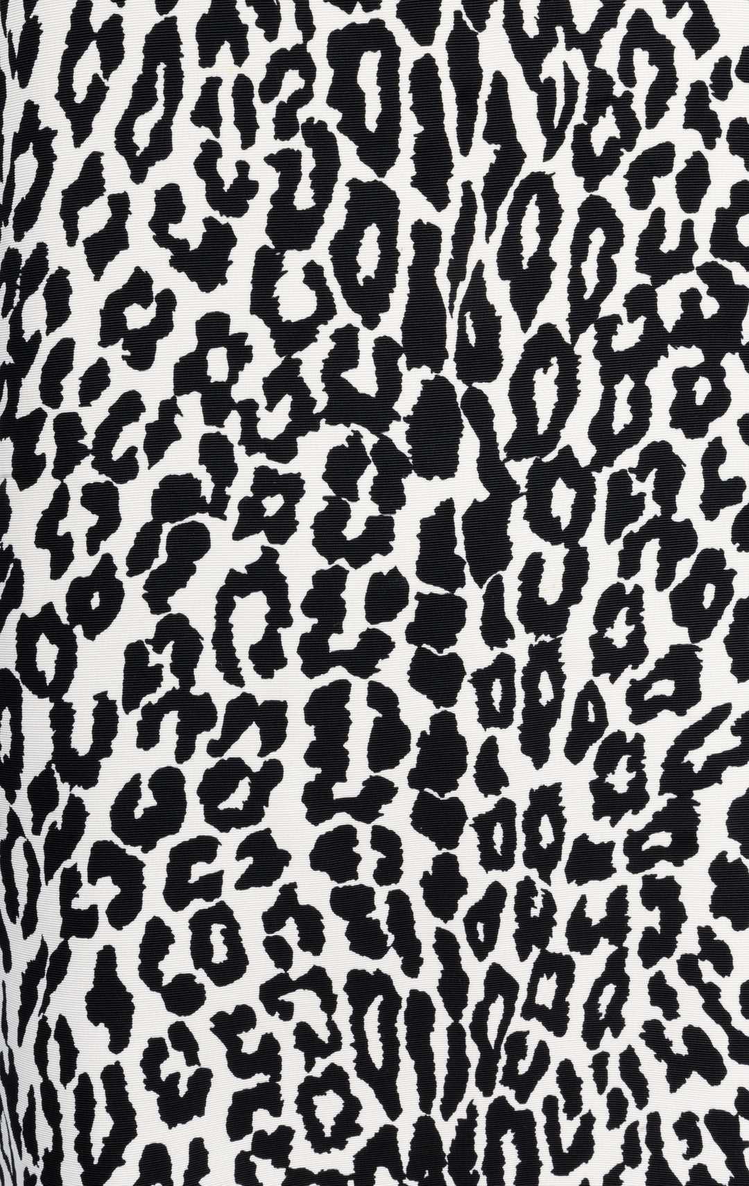 SAINT LAURENT Dress Cheetah Black White