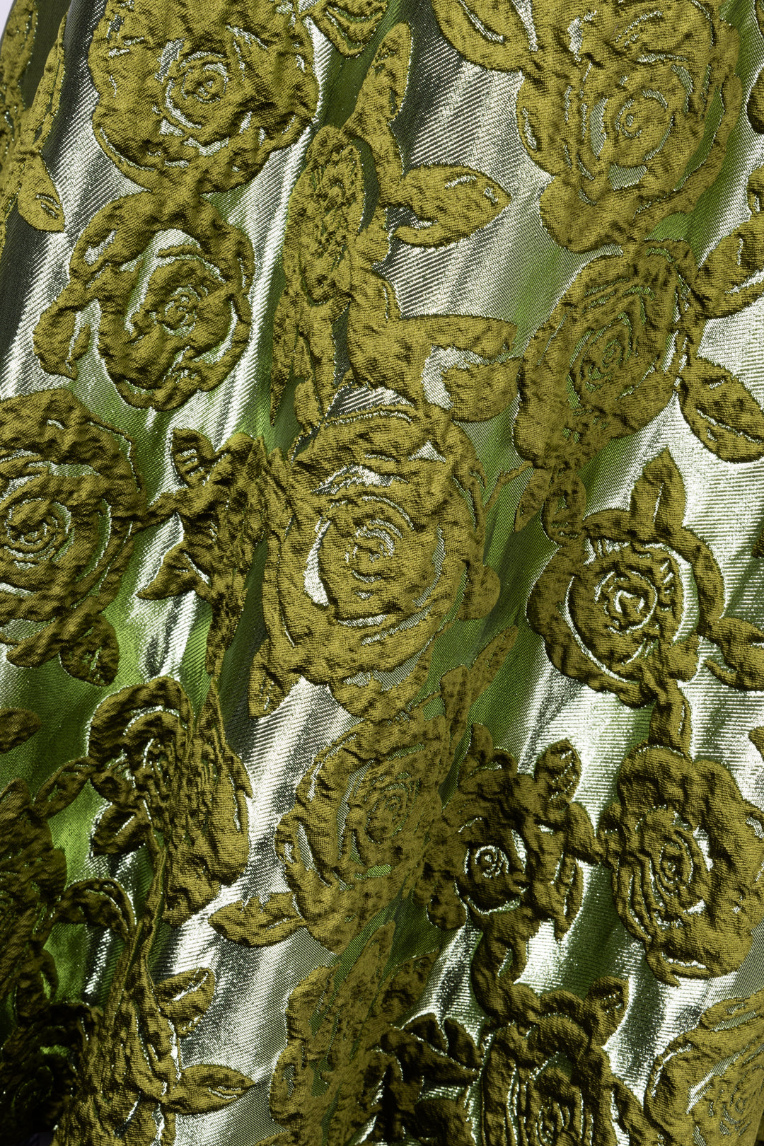 VALENTINO Brocade Skirt Green