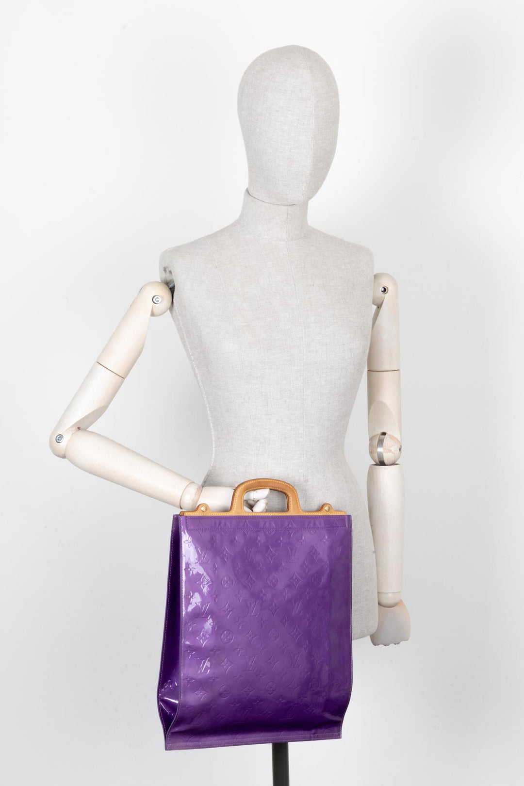 LOUIS VUITTON Stanton Cabas Vernis Violet