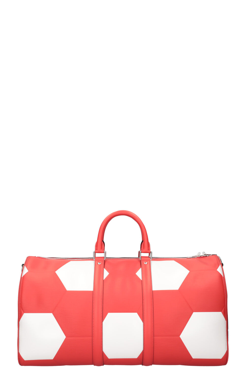 LOUIS VUITTON Keepall 50 Fifa World Cup Epi Red & White