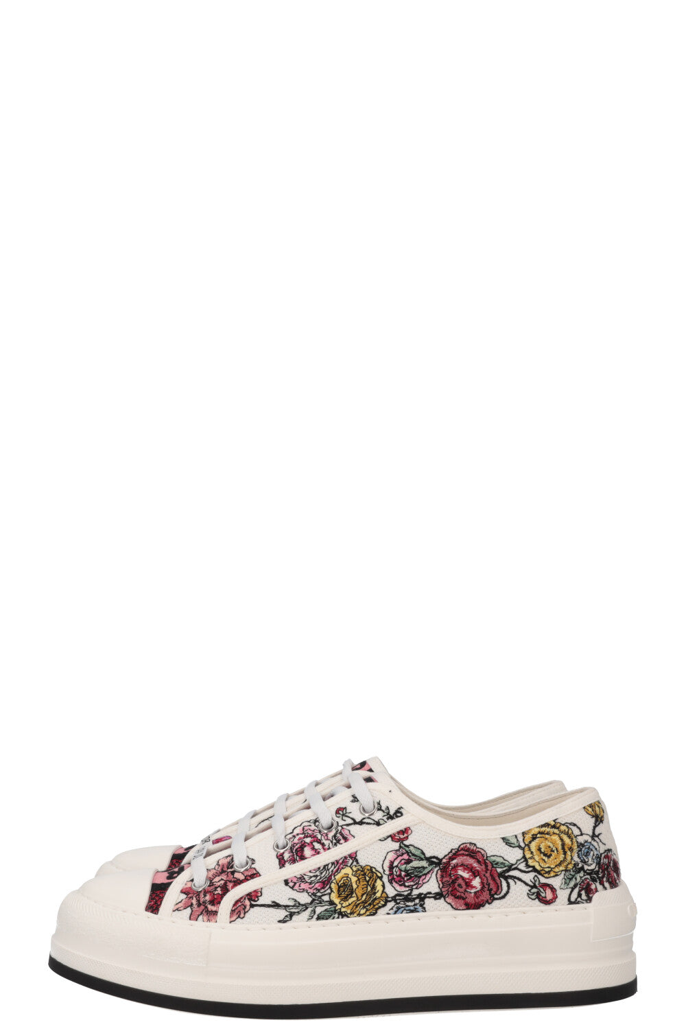 CHRISTIAN DIOR WalknDior Platform Sneaker White