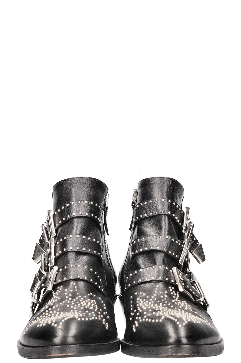 CHLOE Susanna Boots Black Silver REAWAKE