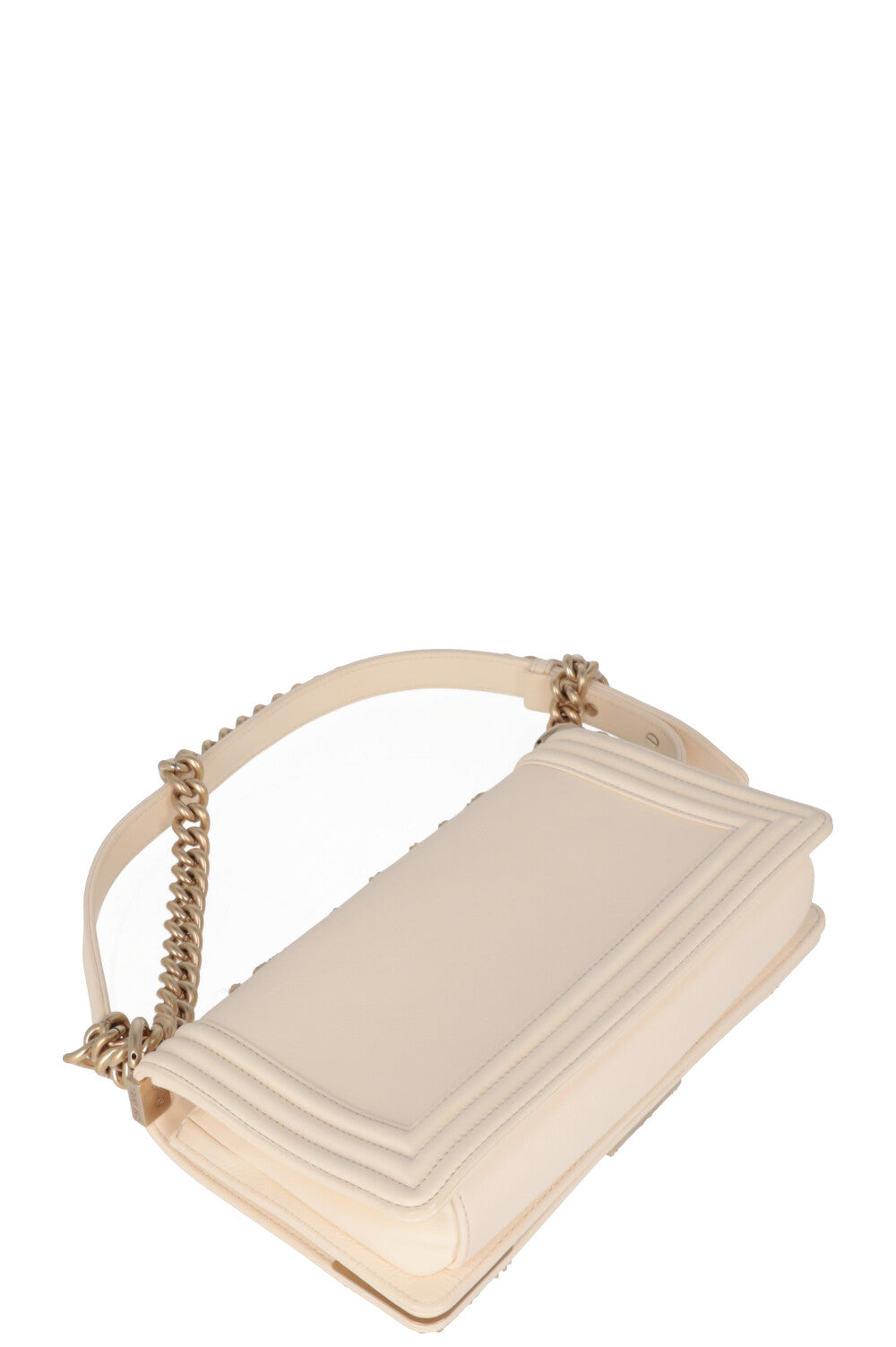 CHANEL Medium Boy Bag Ivory