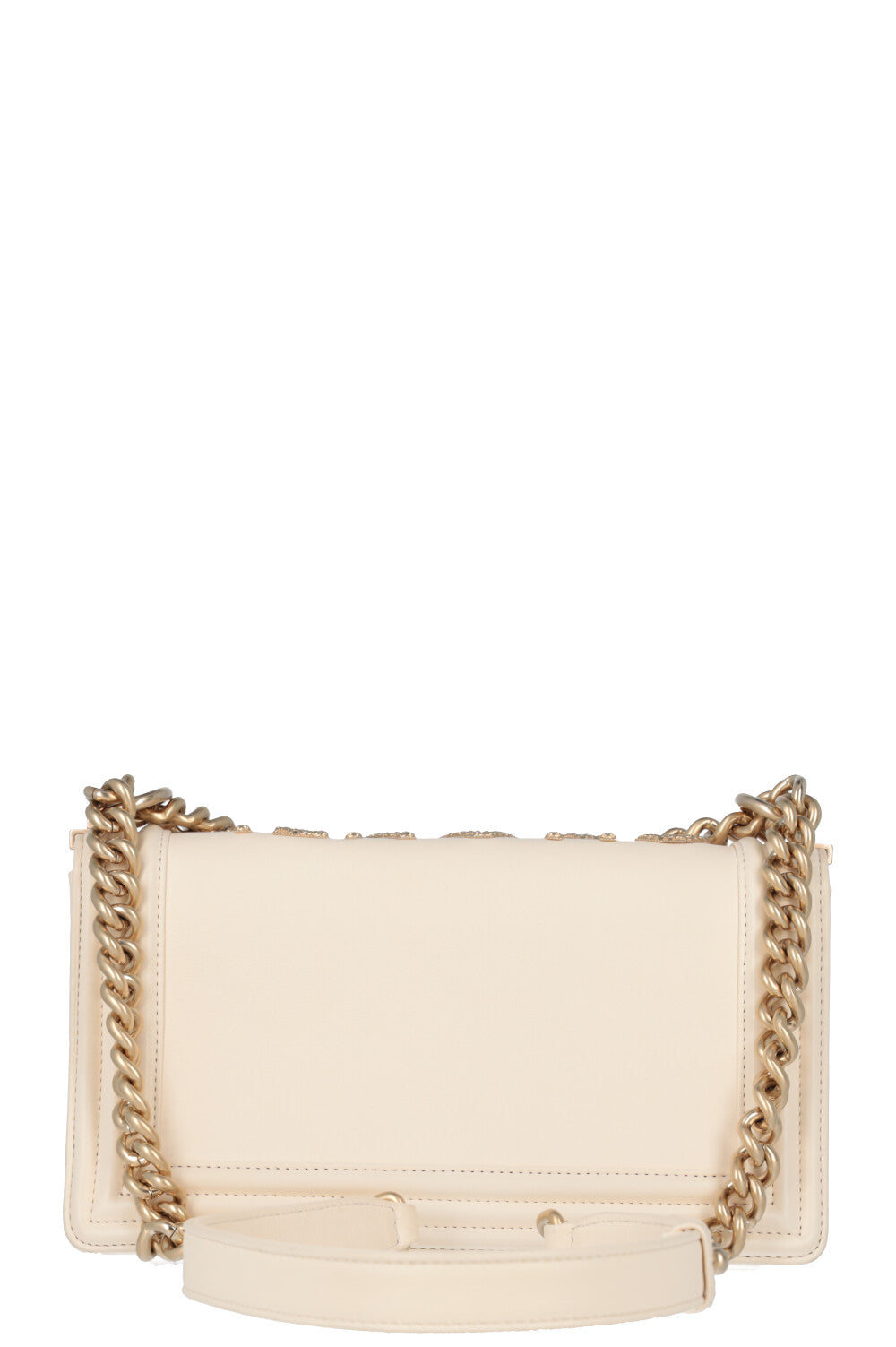 CHANEL Medium Boy Bag Ivory