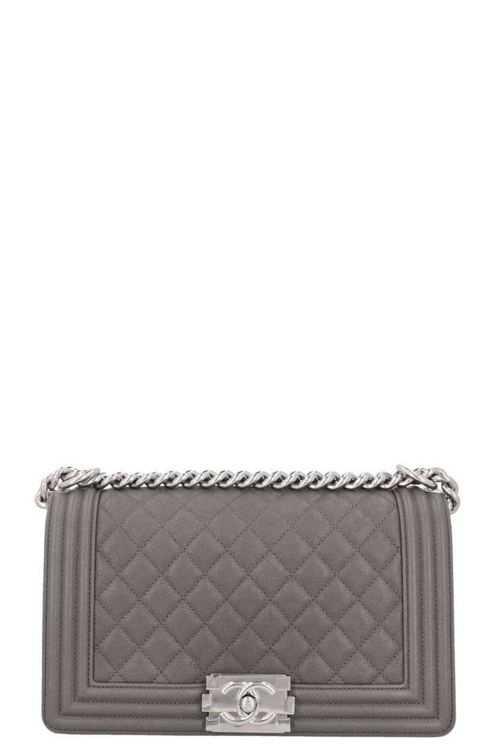 CHANEL Medium Boy Bag Graphite