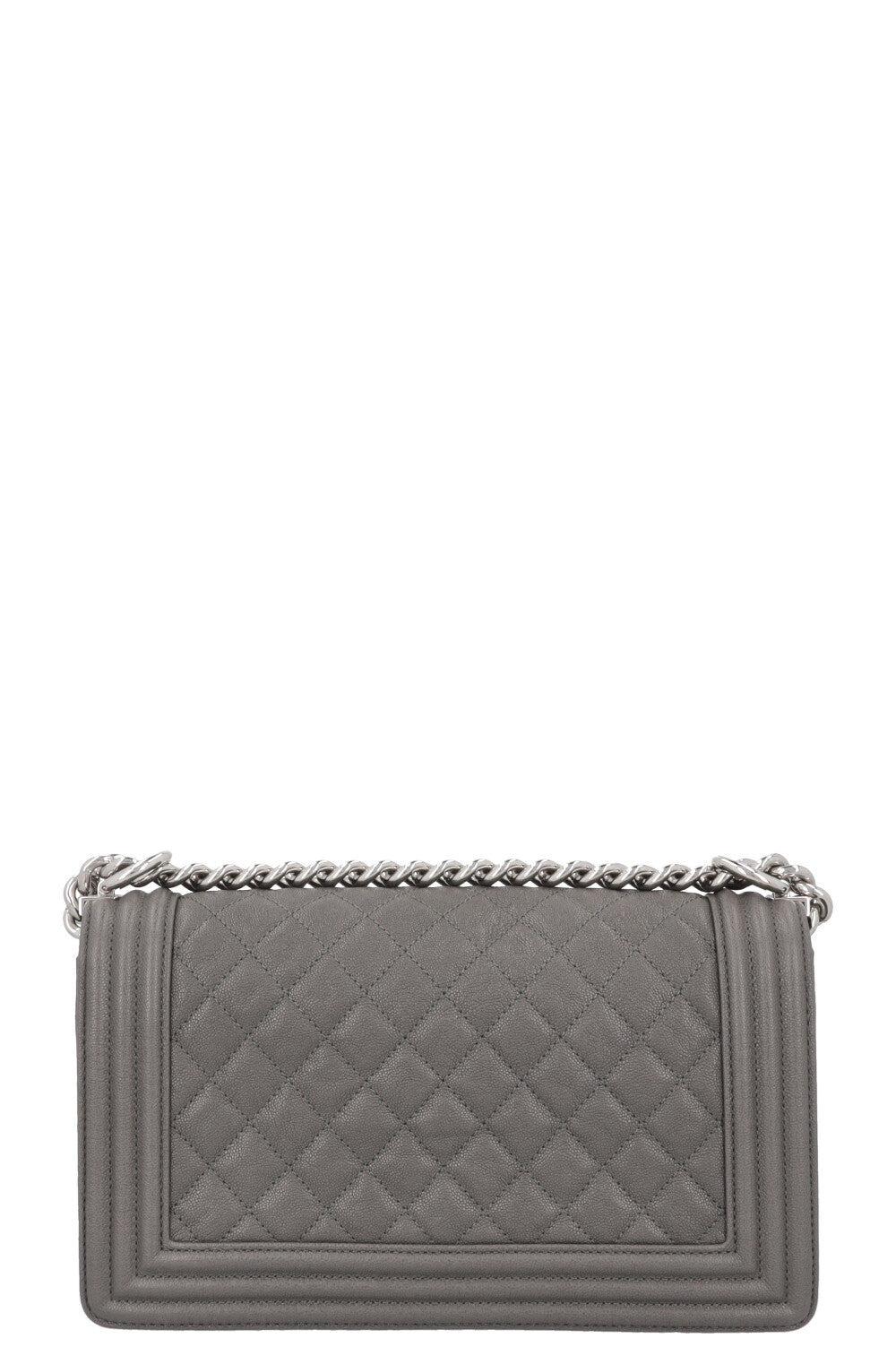 CHANEL Sac Garçon Moyen Graphite