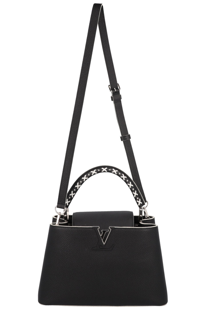 LOUIS VUITTON Brodé MM Capucine Noir