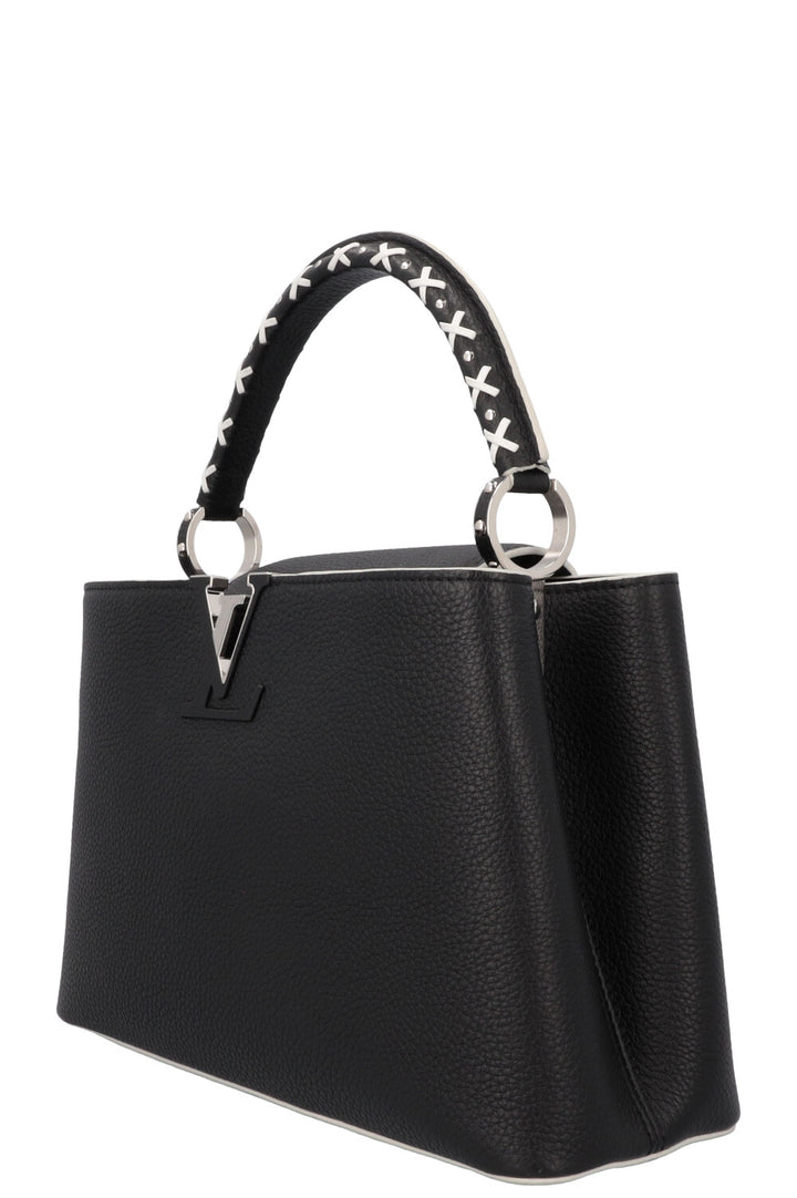 LOUIS VUITTON Brodé MM Capucine Noir