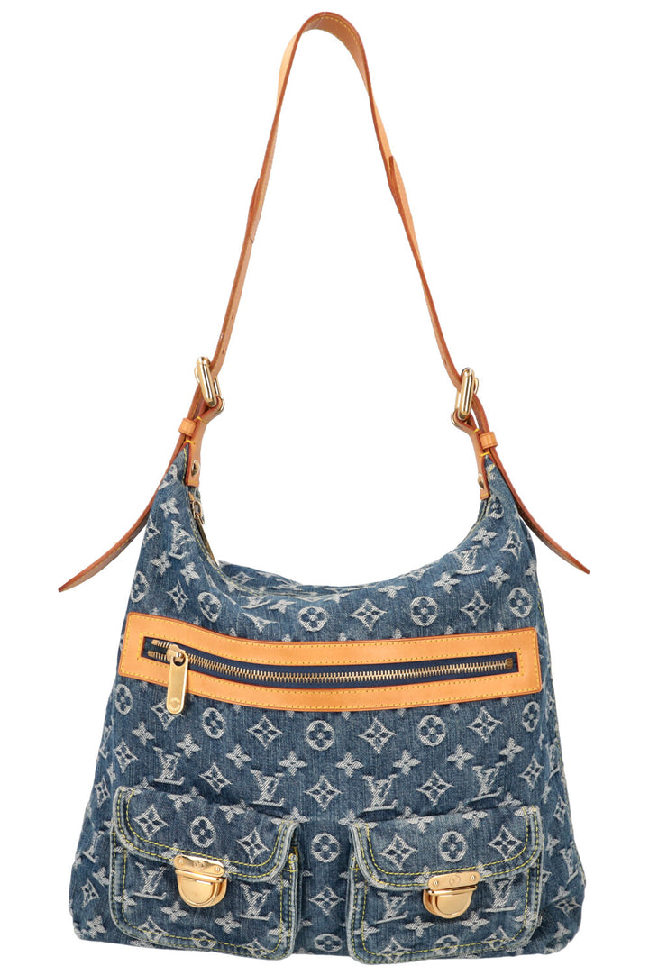 LOUIS VUITTON Baggy Bag GM Denim Blue