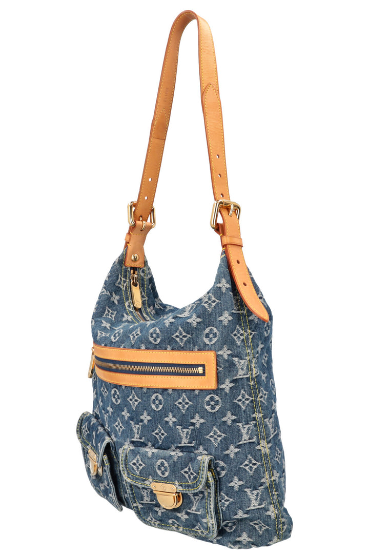 LOUIS VUITTON Baggy Bag GM Denim Blue