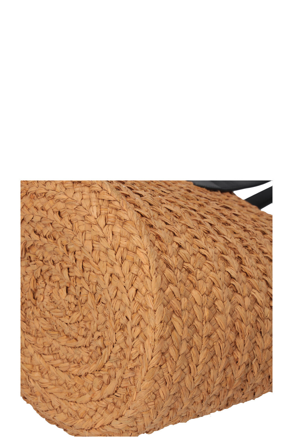 SAINT LAURENT Raffia Bucket Bag