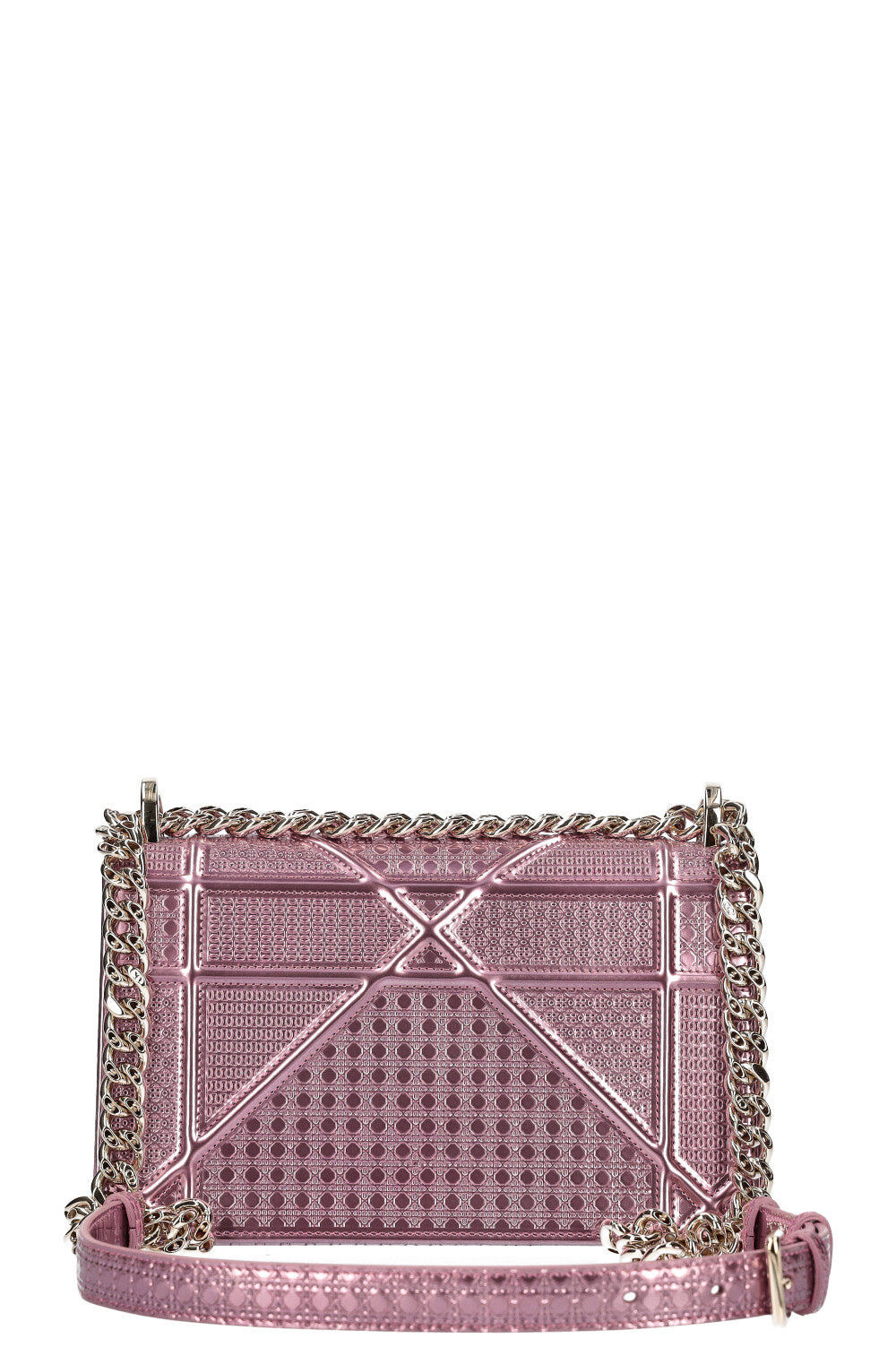 CHRISTIAN DIOR Diorama Bag Metallic Pink REAWAKE