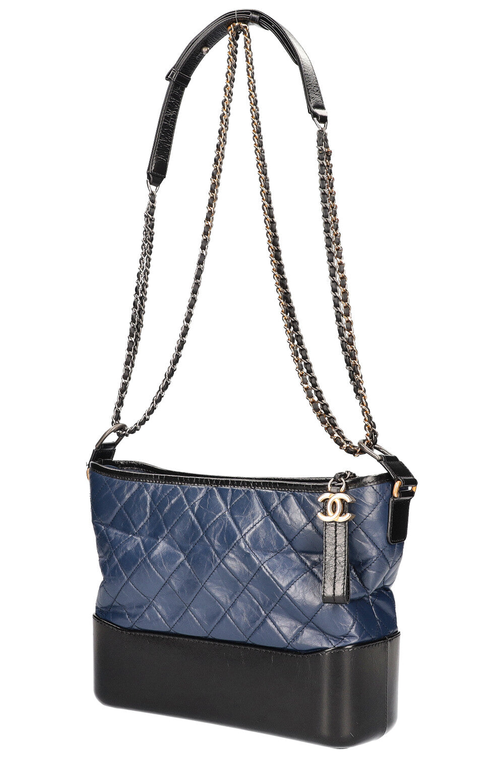 CHANEL Gabrielle Medium Blue and Black REAWAKE