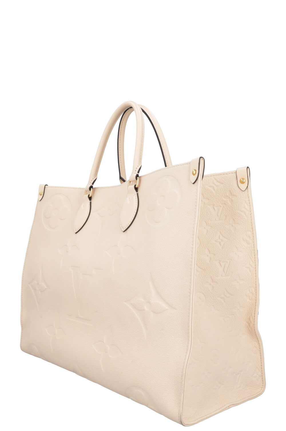 LOUIS VUITTON OnTheGo GM Tote Bag Empreinte Ivory