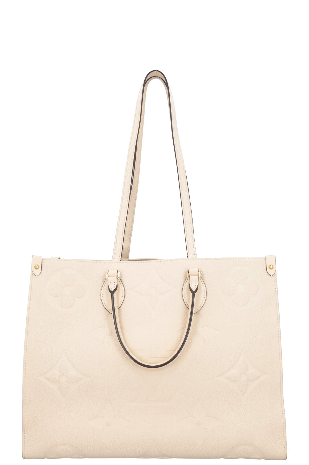 LOUIS VUITTON OnTheGo GM Tote Bag Empreinte Ivory