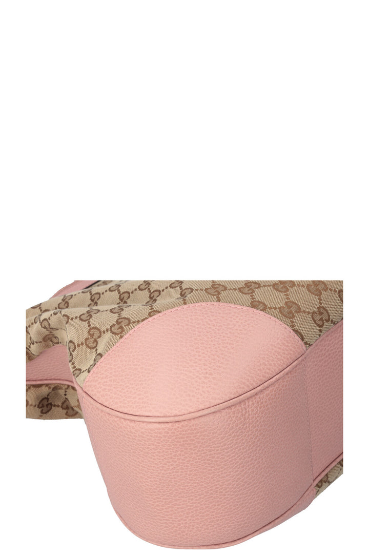 GUCCI GG Supreme Hobo Bag Rose