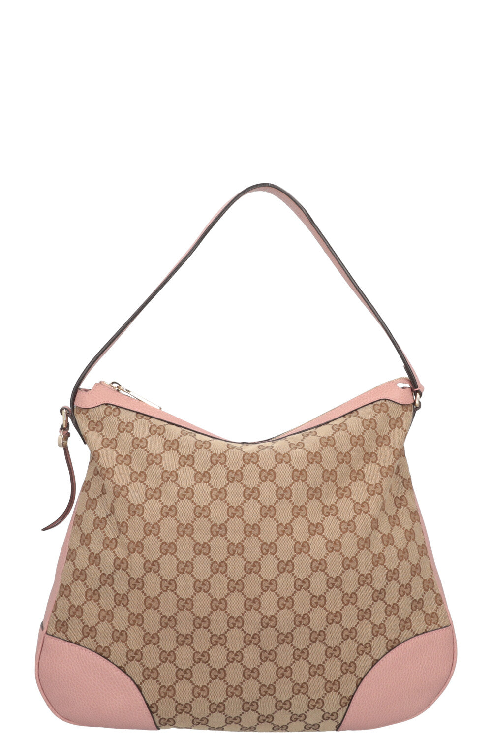 GUCCI GG Supreme Hobo Bag Rose