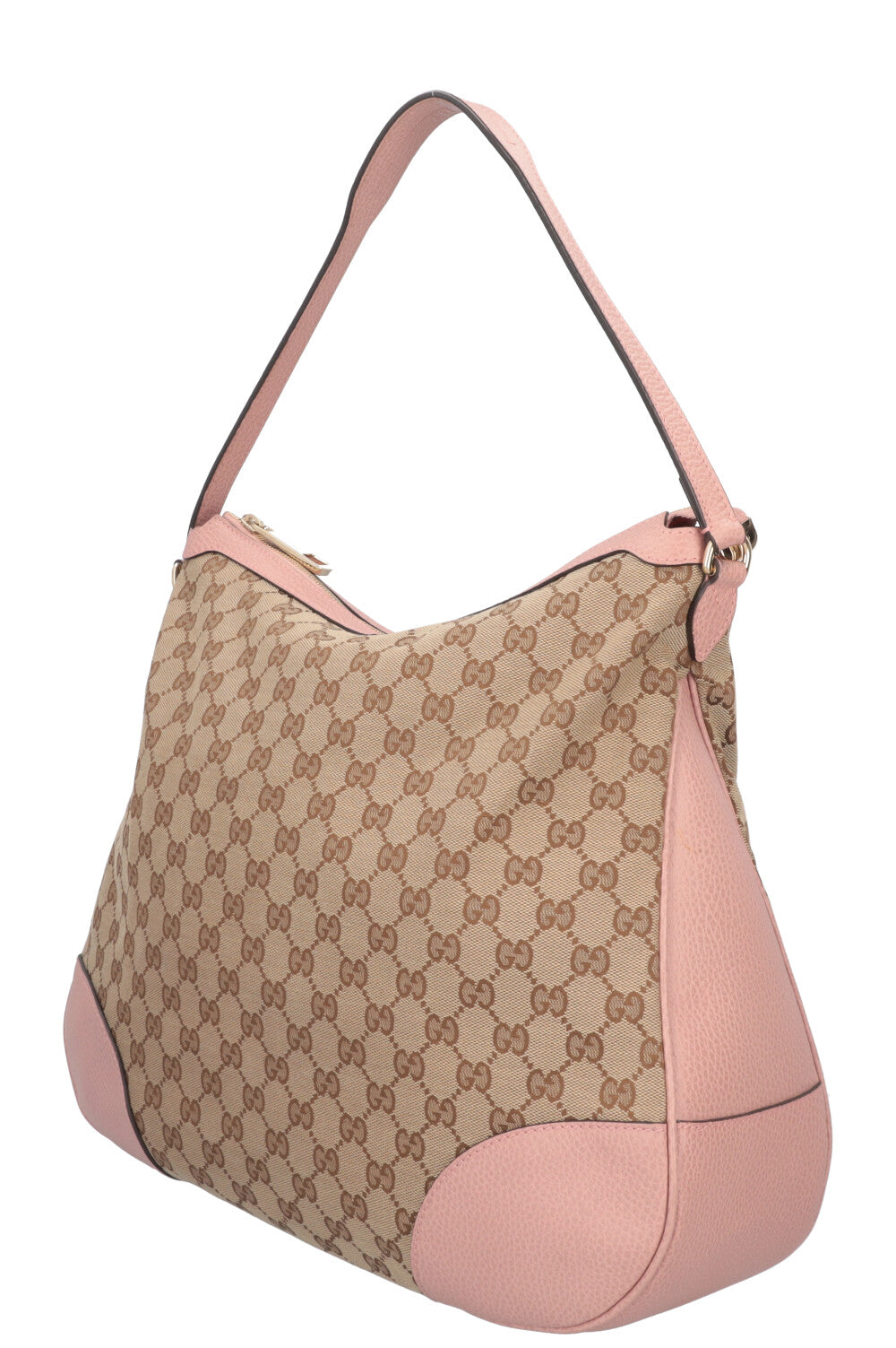 GUCCI GG Supreme Hobo Bag Rose