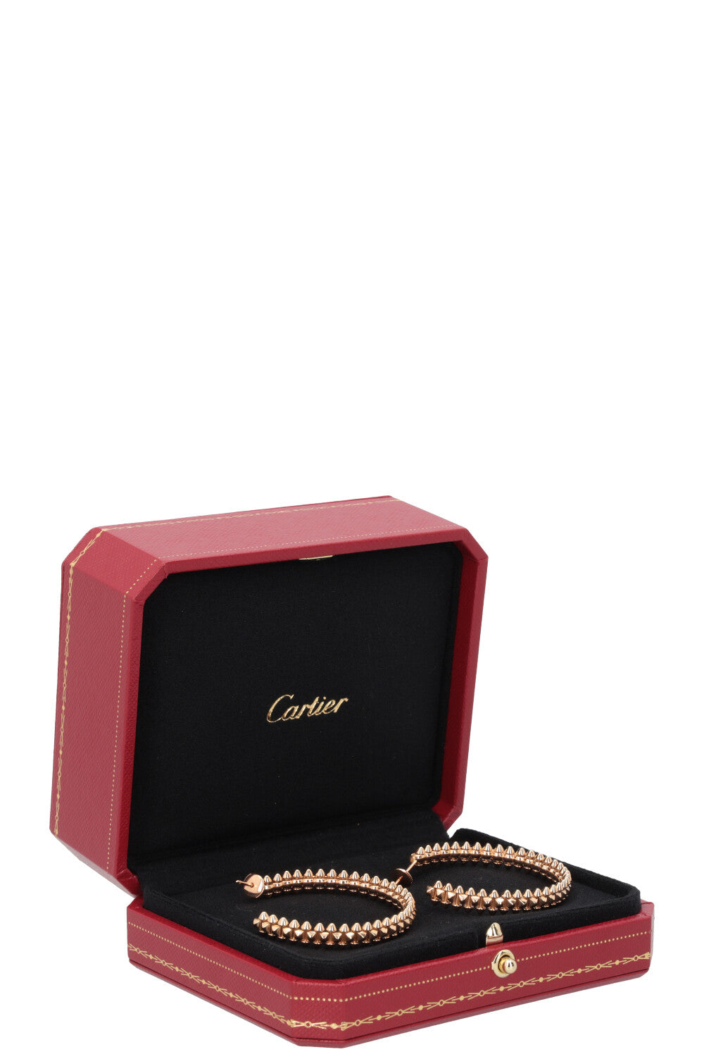 CARTIER Clash De Cartier Hoop Earrings Rose Gold