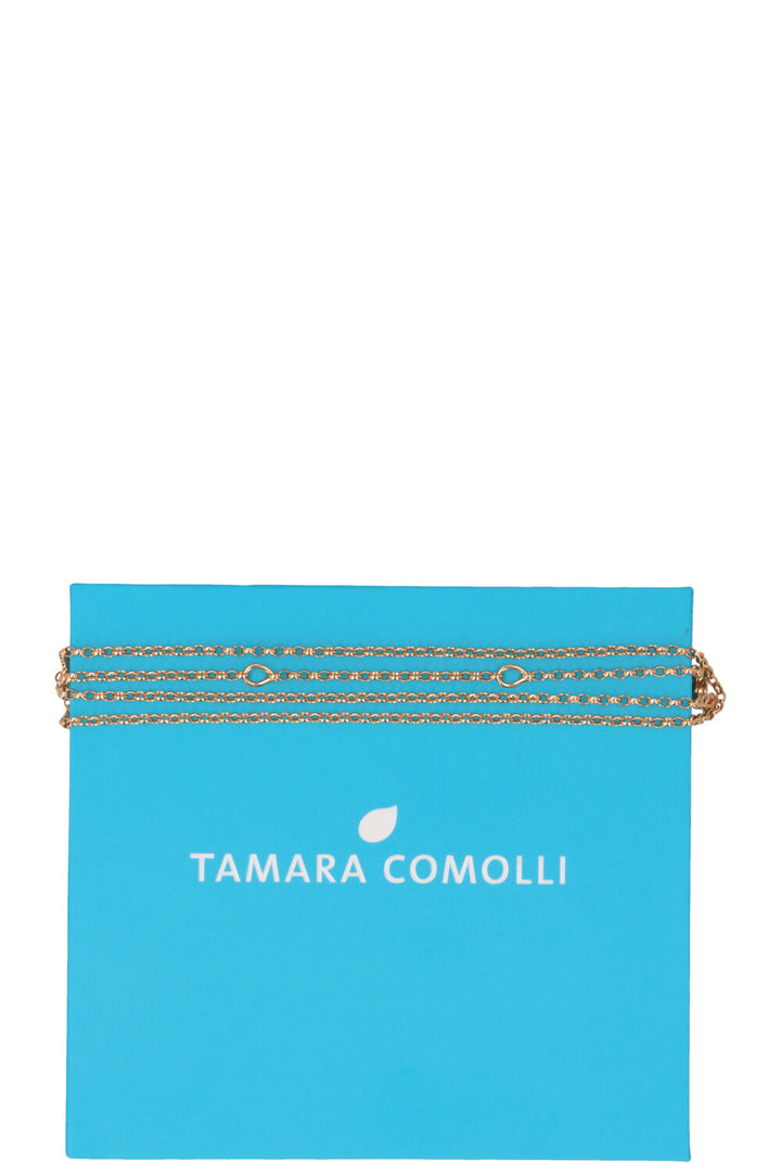 TAMARA COMOLLI Belcher Necklace 18k Yellow Gold