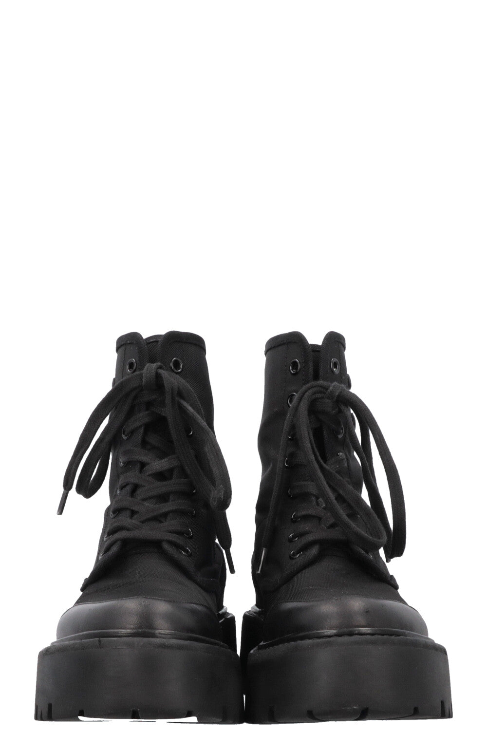 CELINE Triomphe Boots Nylon Black