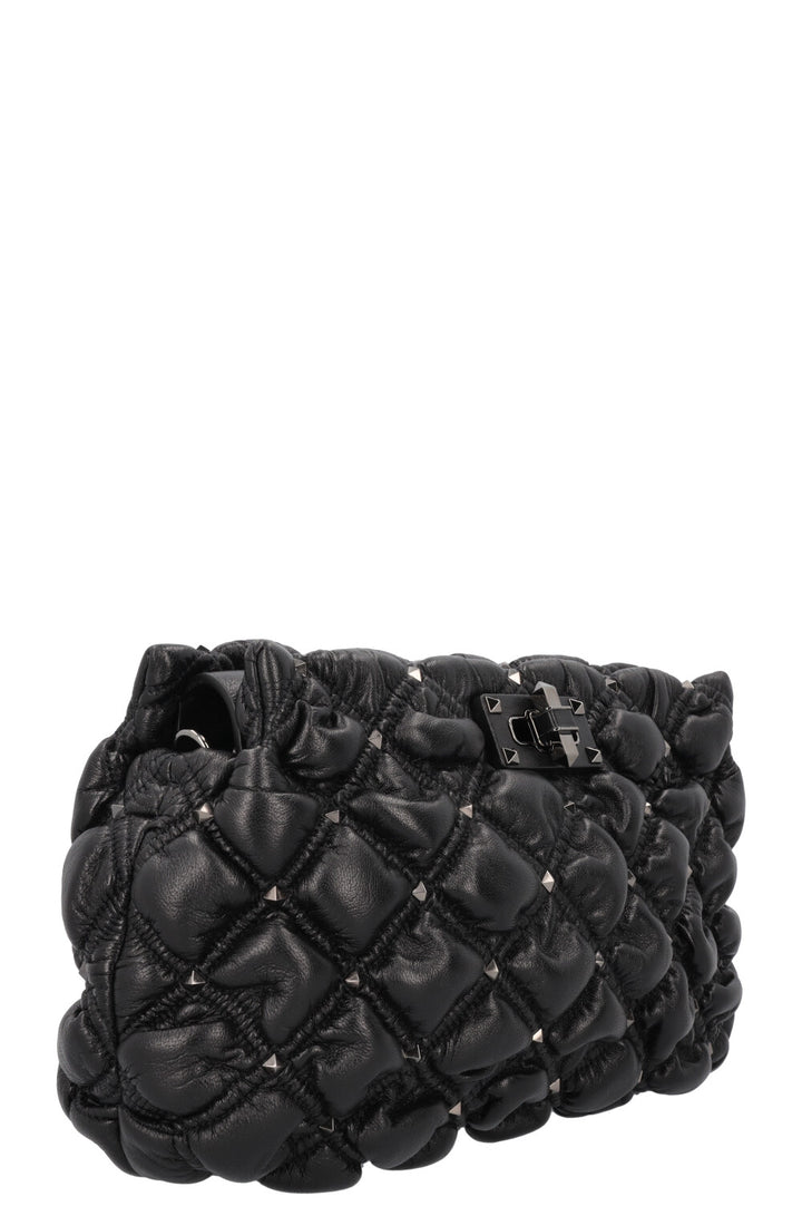 VALENTINO Rockstud Spikeme Crossbody Bag Black