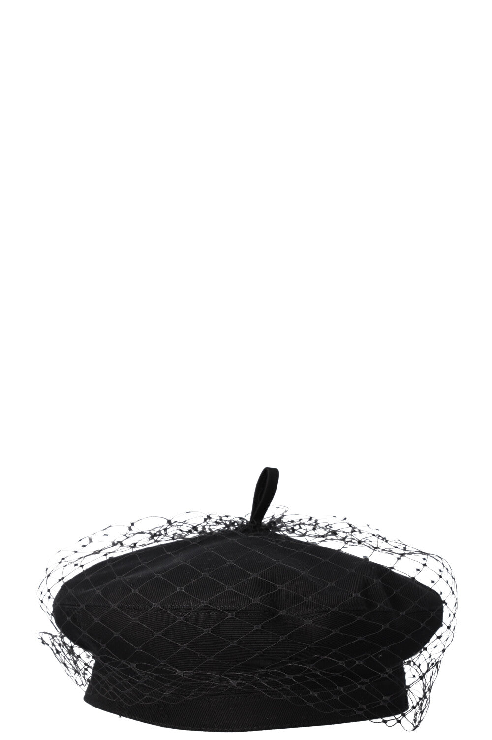 CHRISTIAN DIOR Arty Beret Black